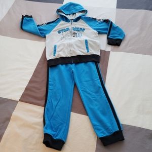 Star Wars Zip Sweater and Sweat Pants in Matching Set (Size 5-6)